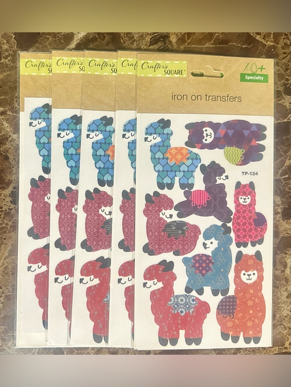 Iron-On Transfers - Pack of 9 ( 2 designs)
